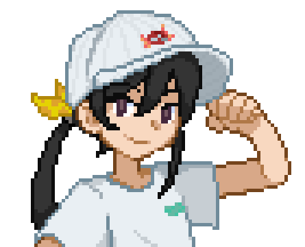Drawing of the creator of the website
